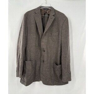 Brooks Brothers 1818 Regent Dondi Jersey Special Selection Italy Sport Coat 46R